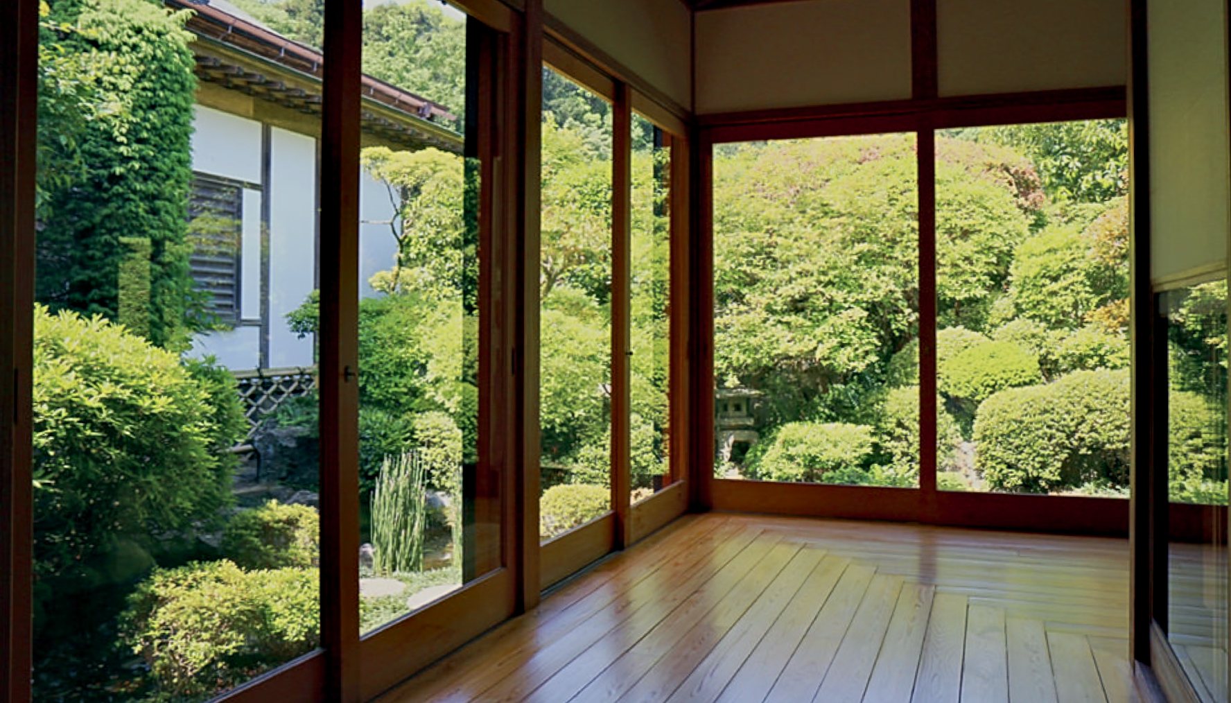 古刹・長福寺の茶庭 写真4