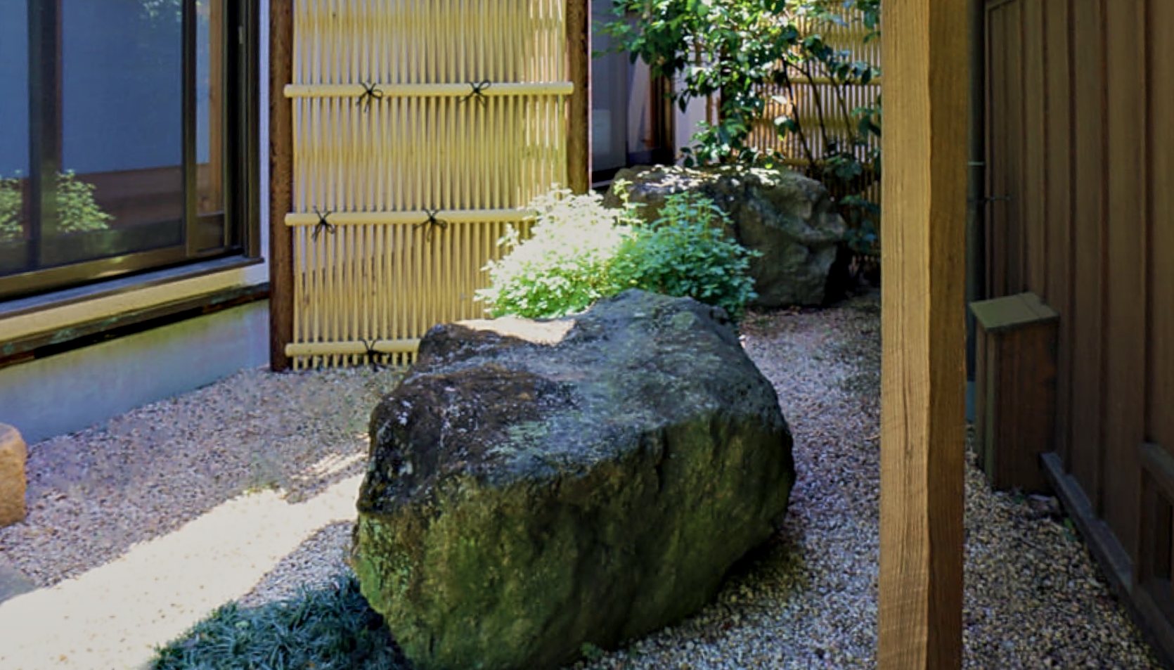 古刹・長福寺の茶庭 写真8