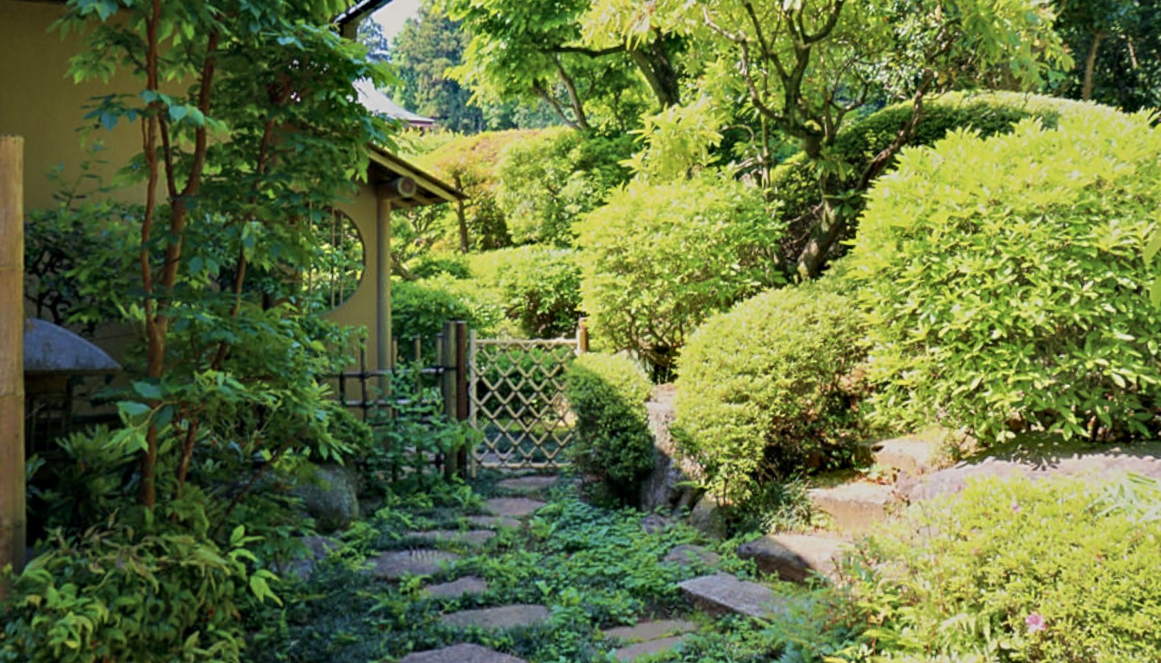 古刹・長福寺の茶庭 写真9
