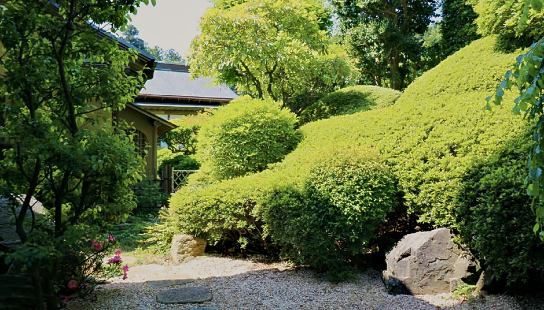 古刹・長福寺の茶庭 写真10